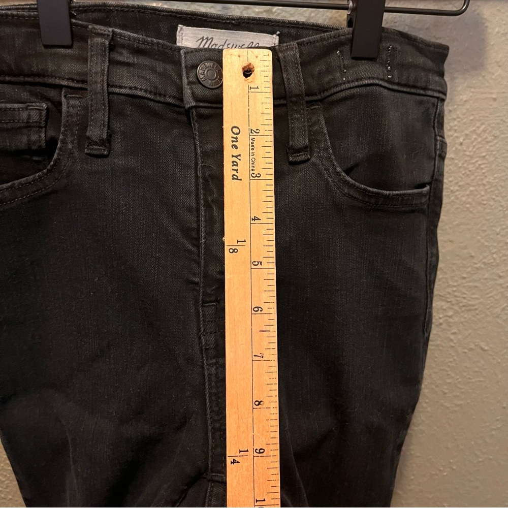 Madewell Faded Black Roadtripper Skinny Jeans size 26 - Picture 4 of 8